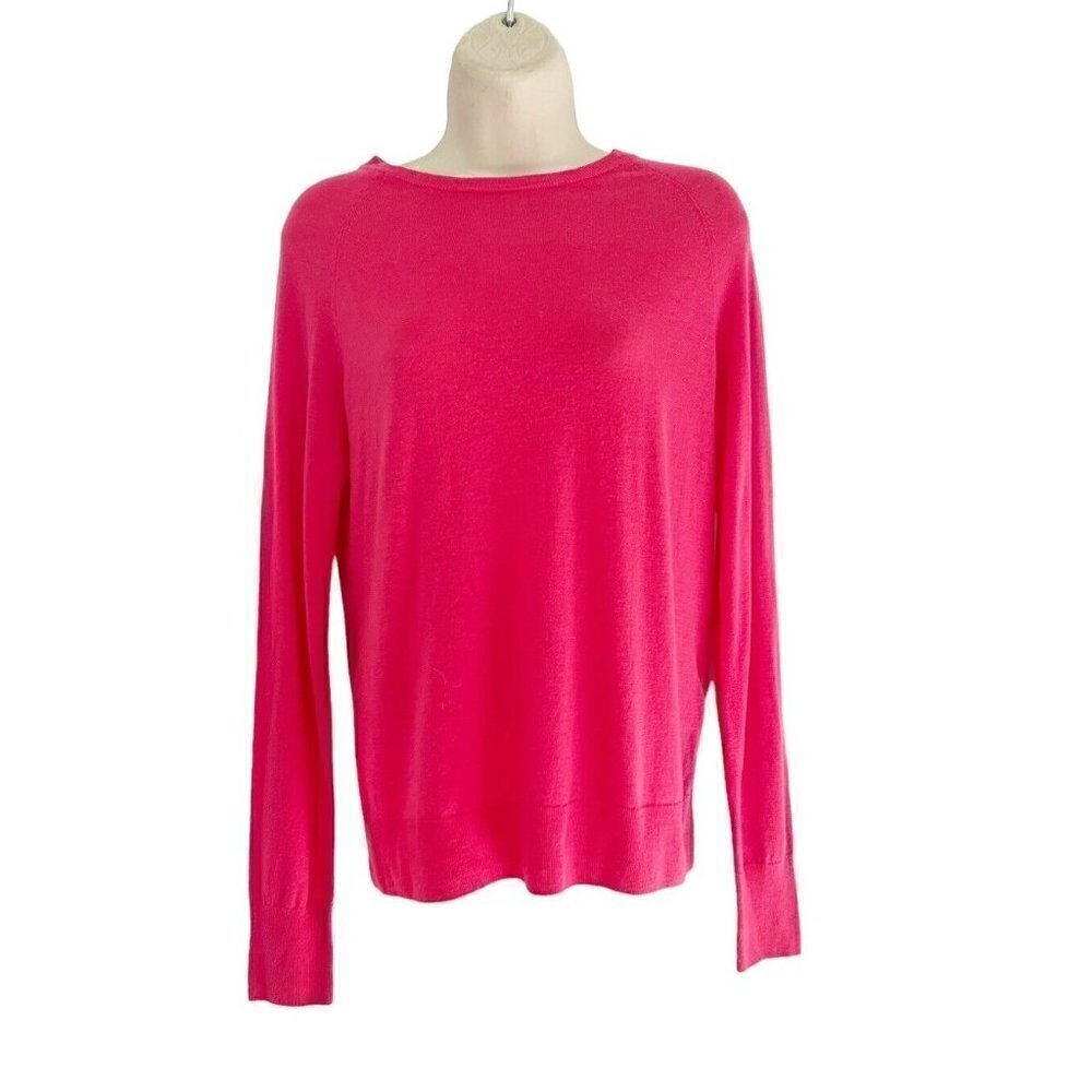 Equipment Femme Woman's Sz S Pink Wool Cashmere Pullover Sweater